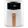 KITCHEN COOK Friteuse Sans Huile De 4l Blanche Avec 8 Programmes Airmed4 White De
