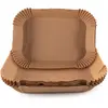 Accessoire friteuse Nufry Moules Papier Cuisson PAPEREC Marron