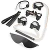 LOVE AND VIBES Coffret BDSM 7 pièces style raffiné et trousse de rangement
