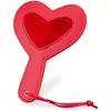 LOVE AND VIBES Paddle coeur avec fourrure synthétique