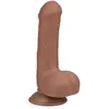Gode godemichet ventouse Real Skin 18,0cm Esteban gode vaginal ou anal...