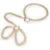Collier et menottes en métal Duchess