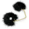 LOVE AND VIBES Menottes ultra douces en plumes
