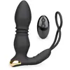 LOVE AND VIBES Plug anal va-et-vient et vibrations avec cockrings Luck