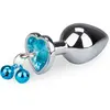 Bijoux anal rosebud grelots coeur
