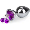 LOVE AND VIBES Bijoux anal rosebud grelots coeur