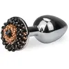 LOVE AND VIBES Rosebud plug anal avec perles
