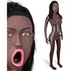 LOVE AND VIBES Poupée gonflable suceuse trans black Olivia