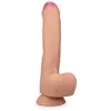 Hyper gode avec prépuce silicone double couche 29,0cm gode vaginal ou ...