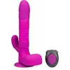 LOVE AND VIBES Gode rabbit va-et-vient rotatif ventouse