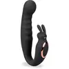 LOVE AND VIBES Vibromasseur courbé point G Sweet Bunny