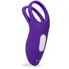 Double anneau vibrant avec stimulateur de clitoris Bucci - Cockring pe...