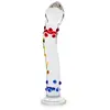 LOVE AND VIBES Gode godemichet en verre Ara gode vaginal ou anal homme ou femme