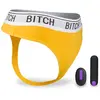 Culotte string avec stimulateur vibrant télécommandé Vibromasseur pour...