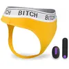 Culotte string avec stimulateur vibrant télécommandé Vibromasseur pour...
