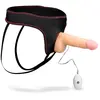 LOVE AND VIBES Gode ceinture vibrant 18,0cm 10 modes