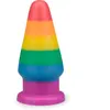 LOVE AND VIBES Plug anal diamètre XL Pride