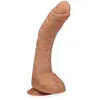 Gode godemichet ventouse courbé réaliste XXL gode vaginal ou anal homm...