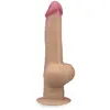 Gode godemichet ventouse silicone double couche à poignée 25,0cm gode ...