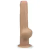 Gode godemichet ventouse très réaliste avec prépuce et poignée 27,5cm ...