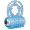 Double anneau vibrant phosphorescent Lumino - Cockring penien pour hom...