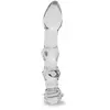 LOVE AND VIBES Gode godemichet en verre Flow gode vaginal ou anal homme ou femme