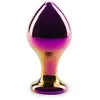 LOVE AND VIBES Plug anal en verre Chrome