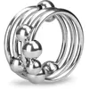 LOVE AND VIBES Anneau pénis ring cockring métal 8 boules Altar