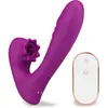 Stimulateur clitoris percuteur et vibro télécommandé Lila