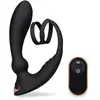 Vibromasseur vibro homme gode anal Stimulateur prostatique avec cockri...