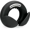 Anneau ring vibrant en silicone avec masseur de zone intime masculine ...