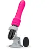 Vibromasseur va-et-vient avec ventouse amovible ThrustyPop