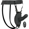 Gode ceinture vibrant convertible et télécommandé Alluria