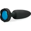 Bijou anal silicone vibrant va-et-vient et lumineux Lumea
