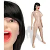 LOVE AND VIBES Poupée gonflable premium brune yeux verts Ornella