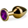 LOVE AND VIBES Bijou anal rosebud doré M 88g - 6 coloris