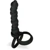 LOVE AND VIBES Double anneau cockring avec plug pour double pénétration Afternoon