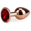 Bijou anal rosebud rose gold taille S 50g