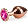 LOVE AND VIBES Bijou anal rosebud rose gold M 88g - 6 coloris