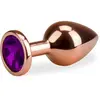 LOVE AND VIBES Bijou anal rosebud rose gold M 88g - 6 coloris