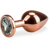 LOVE AND VIBES Bijou anal rosebud rose gold M 88g - 6 coloris