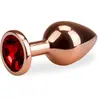LOVE AND VIBES Bijou anal rosebud rose gold M 88g - 6 coloris