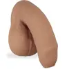 Prothèse pénis FTMPacker souple non circoncis en silicone Tiago