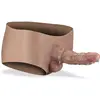 LOVE AND VIBES Gode ceinture creux seconde peau avec piercing et nodules Stanislas