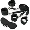 Attaches de lit BDSM et masque pour les yeux Blind Trust