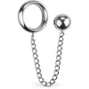 Anneau ring et boule anale en métal Perfect Match