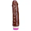 Gode godemichet réaliste vibrant black flexible gode vaginal ou anal h...