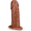 Gaine pénis black à gros gland