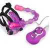 Culotte vibrante papillon triple stimulation Vibromasseur pour femme e...