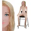LOVE AND VIBES Poupée gonflable réaliste assise blonde vibrante Roxane